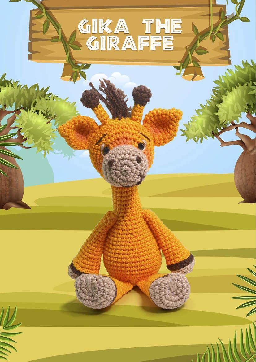 Giraffen Gika Amigurumi
